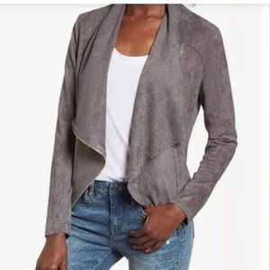 Blank NYC faux suede jacket